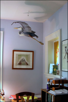 Heron Installed in Office